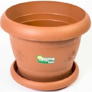 Köy Tohumları 5 Adet Saksı 16.5cm Yükseklik Çiçek Saksısı Plastik Kaliteli Malzeme
