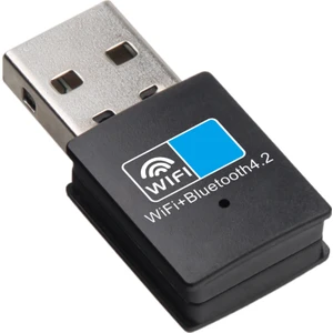 USB Wifi Bluetooth Adaptörü, Bluetooth 4.2 150MBPS Wifi Dongle Ağ Kartı, Wifi Bluetooth Alıcı Verici (Yurt Dışından)