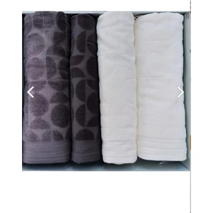 Circular Best Set (Hamam Takımı) Krem-Antrasit