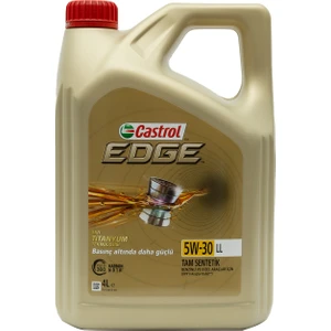 Edge 5W-30 Ll Tam Sentetik Benzin/lpg ve Dizel Araçlar Için Dpf’li Motor Yağı 4 Litre ( Üretim Tarihi: 07/2023 )