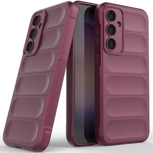 Samsung Galaxy S23 Fe 5g Için Yumuşak Tpu Kaymaz Telefon Kılıfı - Koyu Kırmızı (Yurt Dışından)