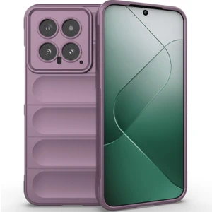 Xiaomi 14 Için Yumuşak Tpu Kaymaz Telefon Kılıfı - Mor (Yurt Dışından)