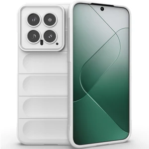 Xiaomi 14 Için Yumuşak Tpu Kaymaz Telefon Kılıfı - Beyaz (Yurt Dışından)