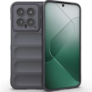 Xiaomi 14 Için Yumuşak Tpu Kaymaz Telefon Kılıfı - Koyu Gri (Yurt Dışından)