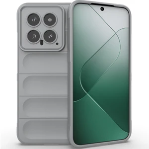 Xiaomi 14 Için Yumuşak Tpu Kaymaz Telefon Kılıfı - Gri (Yurt Dışından)