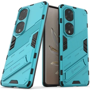 Honor 70 Pro Için Sert Pc Tpu Hibrit Düşme Önleyici Stand Telefon Kılıfı - Mavi (Yurt Dışından)