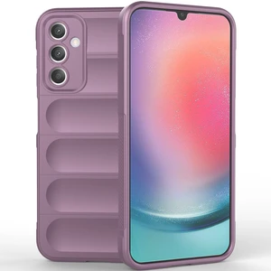 Samsung Galaxy A25 5g Için Yumuşak Tpu Kaymaz Telefon Kılıfı - Mor (Yurt Dışından)