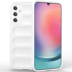 Samsung Galaxy A25 5g Için Yumuşak Tpu Kaymaz Telefon Kılıfı - Beyaz (Yurt Dışından)