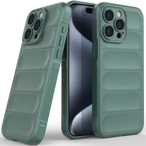 iPhone 15 Pro Için Yumuşak Tpu Kaymaz Telefon Kılıfı - Yeşil (Yurt Dışından)
