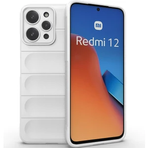 Xiaomi Redmi 12 4g Için Yumuşak Tpu Kaymaz Telefon Kılıfı - Beyaz (Yurt Dışından)