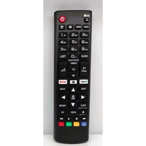 Ata Elektronik LG Led Smart TV Evrensel Uzaktan Kumanda (Tüm Modeller) 55UN6955ZUF   LCD LED 3D HDTV AKB75375604 AKB75095307 AKB75675304 AKB74915305 AKB75095308 Netflix - Amazon tuşlu