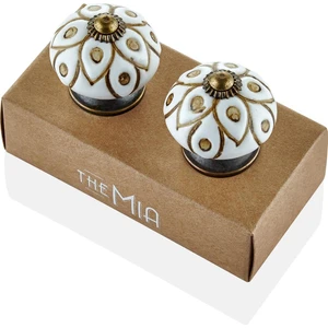 The Mia Seramik Çekmece ve Dolap Kulbu 2'li Set