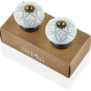 The Mia Seramik Çekmece ve Dolap Kulbu 2'li Set