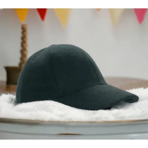 Unisex Polo Kışlık Kaşe Dokulu Kumaş 6 Parça Amerikan Beyzbol Kep Şapka