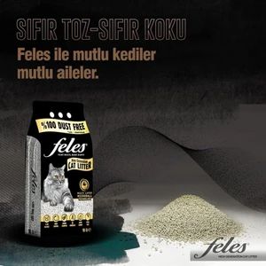 %100 Tozsuz Kedi Kumu Litre (Laboratuvar Onaylı)