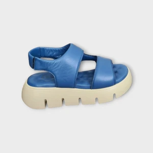 Dünya Shoes  Deri Kadın Sandalet