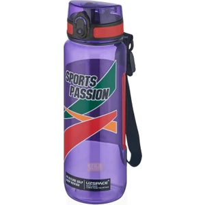 800ML Sports Passion Kayma Yapmayan Tutma Bölmeli Tritan Su Matarası