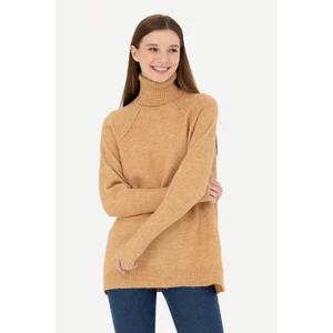 U.S. Polo Assn. Kadın Kum Kazak /Triko 50270443-VR085