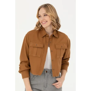 U.S. Polo Assn. Kadın Coconut Gömlek Desenli 50271427-VR153