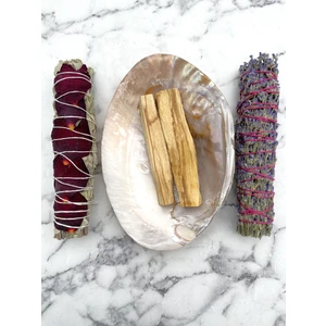 Kent Bahçesi Enerji Tütsü Seti Güllü Adaçayı Tütsü Lavanta Tütsü Demeti Palo Santo Istiridye Tütsülük 4LUSET11