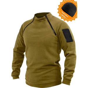 Ghassy Co. Erkek Airforce Tactical Thermal Tech. Fonksiyonel Kol Cepli Polar