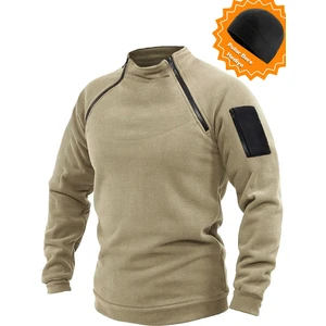 Ghassy Co. Erkek Airforce Tactical Thermal Tech. Fonksiyonel Kol Cepli Polar