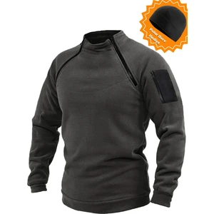 Ghassy Co. Erkek Airforce Tactical Thermal Tech. Fonksiyonel Kol Cepli Polar