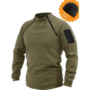 Ghassy Co. Erkek Airforce Tactical Thermal Tech. Fonksiyonel Kol Cepli Polar