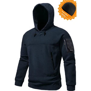 Ghassy Co. Ghassy Co. Erkek Military Sport Warm Outdoor Kapüşonlu Polar Ceket 