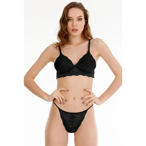 Kadın Dantelli Bralet Kapsız Iç Çamaşır Takımı - BRA2025