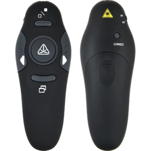 Sunum Kumandası Kablosuz Lazer Sunum Wireless Laser Pointer Sunucu Uzaktan Slayt Atlama 2.4 Ghz USB Kontrolü Laser Pointer Siyah…