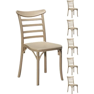 6 Adet Efes Cappucino Sandalye / Balkon-Bahçe-Mutfak