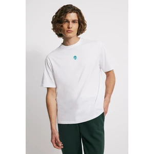 Mini Nakışlı Comfort Fit T-Shirt