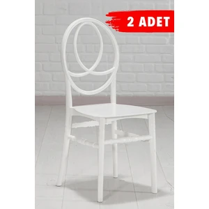 2 Adet Phoenix Mutfak Sandalye -Beyaz