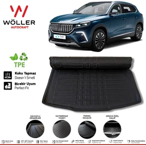 Togg T10X Bagaj Havuzu 2023 Sonrası 3D Wöller Ultraflex Esnek