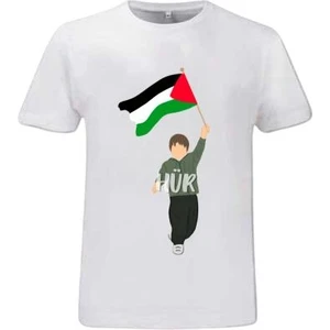 Çerçi Bazaar Filistin Baskılı T-Shirt