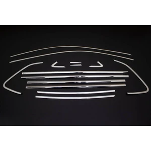 KML34TUNING55 Vw Polo Cam Çerçevesi Nikelajı Komple Krom 2019 -2024 12 Parça Paslanmaz  Çelik Full Set