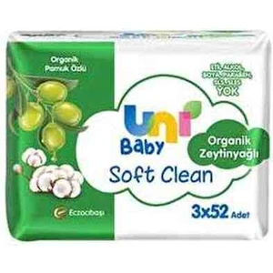 Uni Baby Soft Clean Organik Zeytinyağlı 3×52