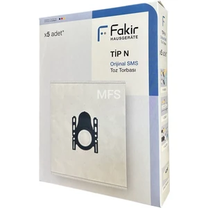 Fakir Uyumlu Whisper Tip N Kutulu Toz Torbası ( 5 Li )