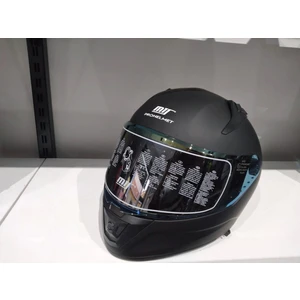 Kask Mts Pro 801 Mat Siyah Güneş Gözlüklü
