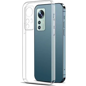 Fitcase Xiaomi 12 Lite Kılıf Kamera Korumalı Silikon Şeffaf Arka Kapak
