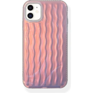 Apple Iphone 11 Dalgalı Kabartmalı Silikon Wave Telefon Kapak
