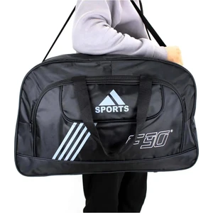 En Deri Büyük Boy, Siyah Renk El Valizi, Spor ve Seyahat Çantası 326578