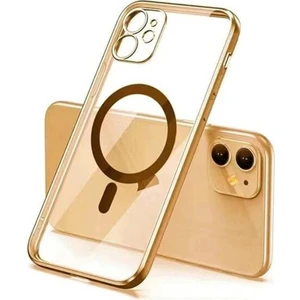 Apple iPhone 14 Pro Max Magsafe Uyumlu Parlak Lazer Kapak