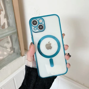 Apple Iphone 13 Magsafe Uyumlu Parlak Lazer Telefon Kılıfı