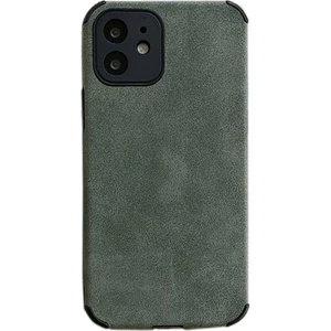 Apple iPhone 11 Pro Max Köşe Korumalı Antik Deri Telefon Kılıfı