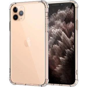Apple iPhone 11 Pro Max Anti Crash Darbe Korumalı Şeffaf Silikon Kılıf