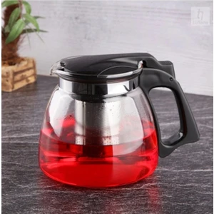 Amaç Yaşam ve Ambalaj Cam Demlik Çelik Süzgeçli 900 ml