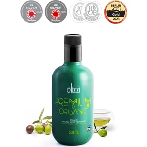 Premium Organik Zeytinyağı Ödüllü Natürel Sızma Erken Hasat Soğuk Sıkım 500 ML