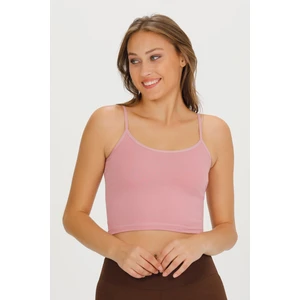 Kadın Ip Askılı Pamuklu Crop Büstiyer  -  BST1015